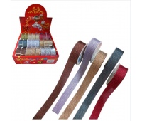 WSTĄŻKA OZDOBNA LK46-5 ZŁOCONA, Wstążki, tasiemki, Art. kreatywne