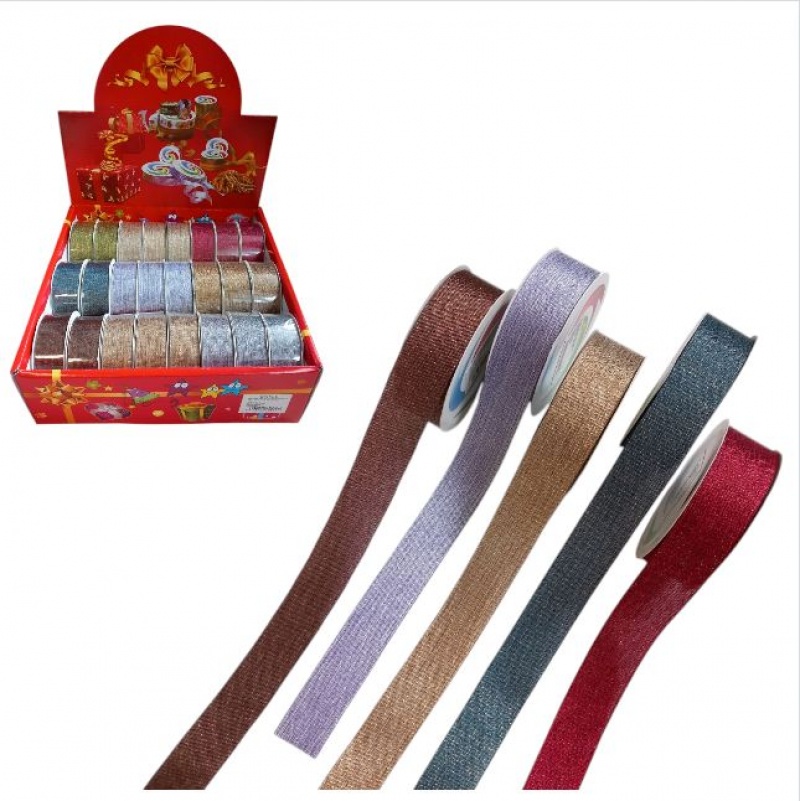 WSTĄŻKA OZDOBNA LK46-5 ZŁOCONA, Wstążki, tasiemki, Art. kreatywne