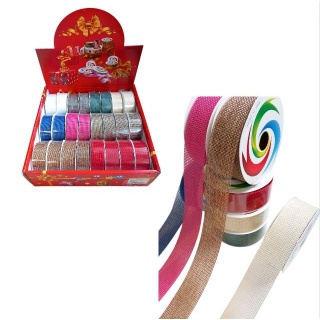 WSTĄŻKA OZDOBNA LK46-6, Wstążki, tasiemki, Art. kreatywne