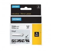 TAŚMA RHINO VINYL 12X5.5 BIAŁA, Taśmy, Materiały eksploatacyjne