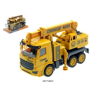 AUTO DŹWIG 23CM BA7401, Pojazdy, Zabawki