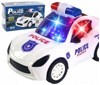 POLICJA PRZEWROTKA NA BATERIE BA7433, Pojazdy, Zabawki
