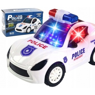 POLICJA PRZEWROTKA NA BATERIE BA7433, Pojazdy, Zabawki