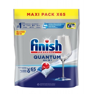FINISH TABLETKI QUANTUM/ULT.REGULAR 65, Środki czyszczące, Art. higieniczne i dozowniki