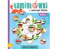 Łamigł&oacute;wki z wesołym liskiem. Uczę się i rozwiązuj, Edukacyjne, Książeczki