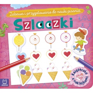 SZLACZKI. KSIĄŻECZKA Z NAKLEJKAMI, Edukacyjne, Książeczki