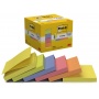 Sticky notes POST-IT&reg; Z-Notes, 76x76mm, 6x100 sheets, neon mix, Self-adhesive pads, Paper and labels