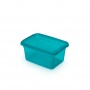 Pojemnik do przechowywania MOXOM BaseStore Color, 1,5l, ocean, transparentny niebieski, Pudła, Wyposażenie biura