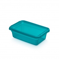 Storage container MOXOM BaseStore Color, 3l, ocean, transparent marine, Boxes, Office equipment