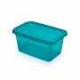 Storage container MOXOM BaseStore Color, 4,5l, ocean, transparent marine, Boxes, Office equipment