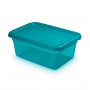 Storage container MOXOM BaseStore Color, 12,5l, ocean, transparent marine, Boxes, Office equipment