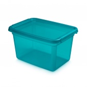 Storage container MOXOM BaseStore Color, 15l, ocean, transparent marine, Boxes, Office equipment