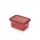 Pojemnik do przechowywania MOXOM BaseStore Color, 1,5l, rhubarb, transparentny różowy