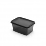 Pojemnik do przechowywania MOXOM BaseStore Color, 1,5l, coal, transparentny czarny, Pudła, Wyposażenie biura