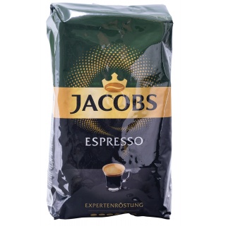 Kawa JACOBS BARISTA ESPRESSO, ziarnista, 1kg, Kawa, Artykuły spożywcze