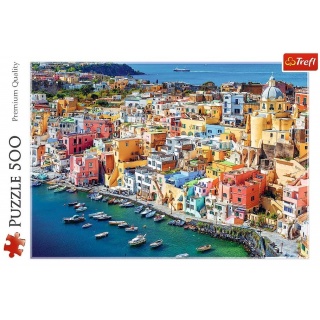 PUZZLE 500 PROCIDA KAMPANIA WŁOCHY, 500 elementów, Puzzle