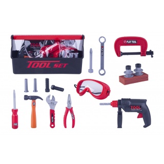 NARZĘDZIA W SKRZYNCE TOOL SET, Dla chłopca, Zabawki