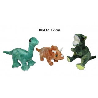 DINOZAUR 17CM D0437 167255, Maskotki, Zabawki