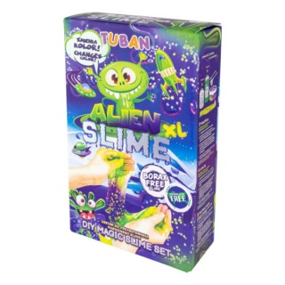 SLIME ZESTAW DIY ALIEN XL, Gluty, gniotki, Zabawki