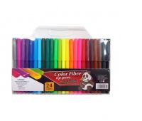 PISAKI 24 KOLORY, Flamastry, Plastyka