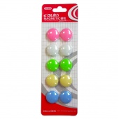 MAGNESY 10 szt., Magnesy, gąbki, spraye do tablic, Prezentacja