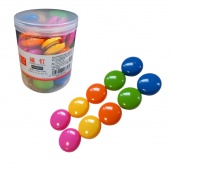 MAGNESY 30mm 50szt LK9-35, Magnesy, gąbki, spraye do tablic, Prezentacja