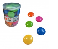 MAGNESY 40mm 50szt LK9-34, Magnesy, gąbki, spraye do tablic, Prezentacja