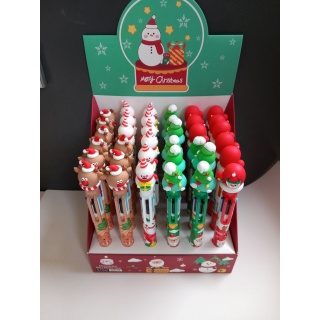 DŁUGOPIS 4 KOLOROWY ŚWIĘTA BN