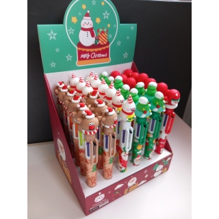 DŁUGOPIS 4 KOLOROWY ŚWIĘTA BN