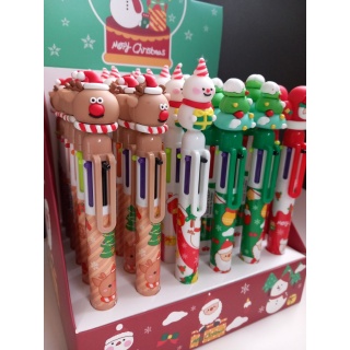 DŁUGOPIS 4 KOLOROWY ŚWIĘTA BN