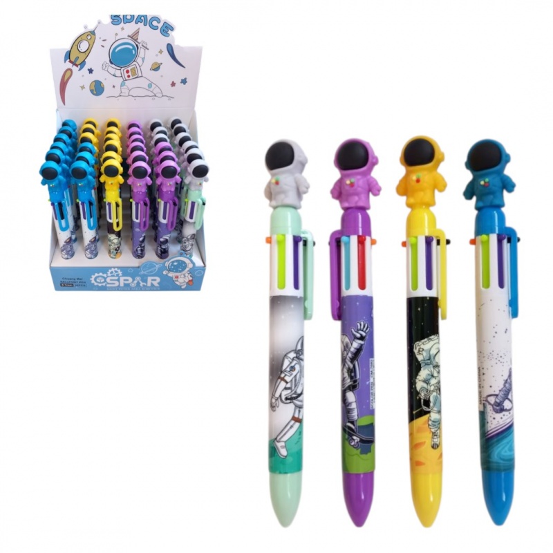 DŁUGOPIS 6 KOLOROWY IT, Długopisy automatyczne, Art. do pisania i korygowania