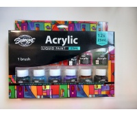 FARBY AKRYLOWE 12KOLx25ml