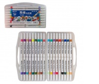 PISAKI AKRYLOWE 36 kolor&oacute;w, Flamastry, Plastyka