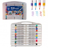 PISAKI AKRYLOWE 48 kolor&oacute;w, Flamastry, Plastyka