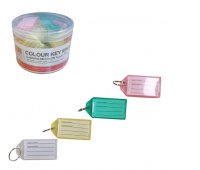 BRELOK DO KLUCZY 24szt PASTEL, Identyfikacja, Prezentacja