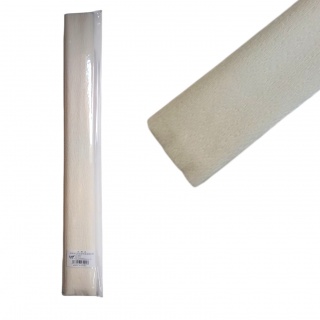 KREPINA 50x250cm biała, Bibuła, krepina, Plastyka