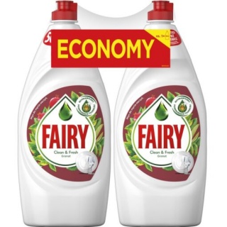 PŁYN DO NACZYŃ FAIRY 900ML POMEGRANATE 2szt., Środki czyszczące, Art. higieniczne i dozowniki