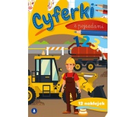 CYFERKI Z POJAZDAMI, Edukacyjne, Książeczki