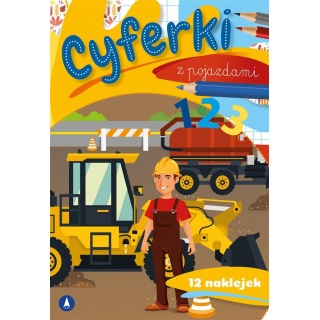 CYFERKI Z POJAZDAMI, Edukacyjne, Książeczki