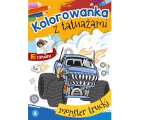 KOLOROWANKA Z TATUAŻAMI MONSTER TRUCKI, Podkategoria, Kategoria