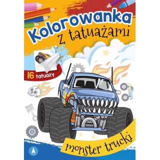 KOLOROWANKA Z TATUAŻAMI MONSTER TRUCKI, Podkategoria, Kategoria