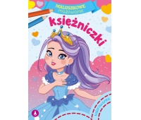 MALUSZKOWE MALOWANIE KSIĘŻNICZKI, Kolorowanki, Książeczki