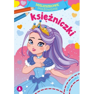 MALUSZKOWE MALOWANIE KSIĘŻNICZKI, Kolorowanki, Książeczki
