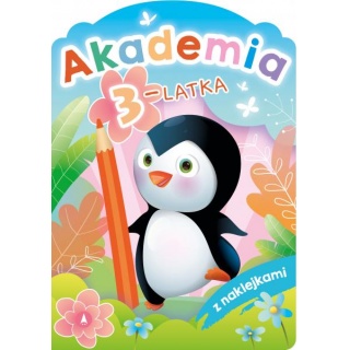 AKADEMIA A4 3-LATKA, Edukacyjne, Książeczki