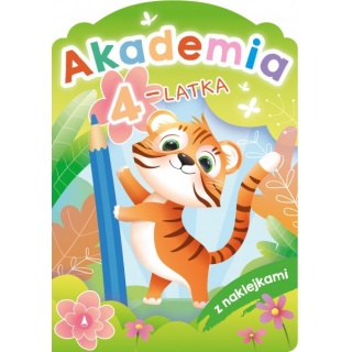 AKADEMIA A4 4-LATKA, Edukacyjne, Książeczki