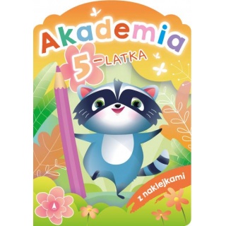 AKADEMIA A4 5-LATKA, Edukacyjne, Książeczki