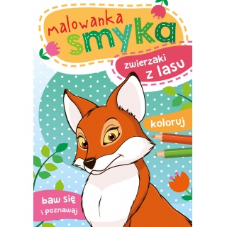 MALOWANKA SMYKA ZWIERZĘTA Z LASU, Kolorowanki, Książeczki