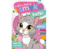 MALOWANKA SMYKA. KOTKI, Kolorowanki, Książeczki