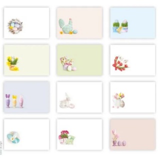 KOPERTY WIELKANOC B6 100szt. (214), Wielkanoc, Art. świąteczne i okolicznościowe