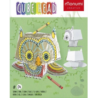 KOLOROWANKA CUBEHEAD REGULAR - SOWA, Kolorowanki, Książeczki